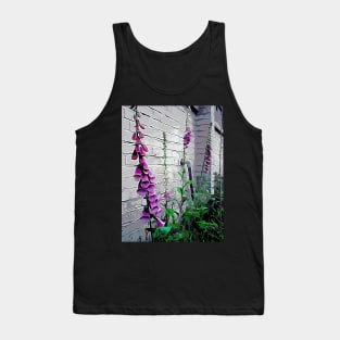 Purple Foxgloves Tank Top